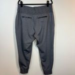 Athleta  Womens Venice High Rise Jogger Pants Gray Heather Athletic Zip Pocket XL Photo 8