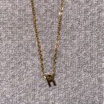 Gold “R” Necklace Photo 1