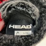 Head  ladies red gloves with fur cuffs Photo 2