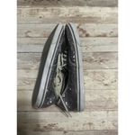 Vans  Silver Sequin Lace Up Sneakers Women's Size 7 Blingy Shoes Photo 6