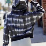 Free People Movement Believer Tie Dye Hoodie Lace Up Sweatshirt Photo 1