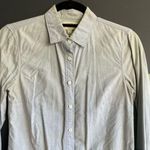 J.Crew Blue Colorblock Boy Fit Oxford, Sz 0, Fits XS Photo 2