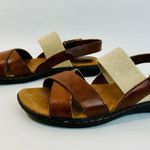 B.O.C. Brown Vegan Leather Strappy Sandals size 6 Photo 1