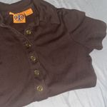 Tory Burch stripped brown polo shirt Photo 6