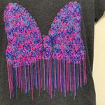 Disney  store woman large minnie mouse shirt glittery Photo 1