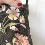 Maeve Anthropologie Ashbury Black Dark Romantic One Shoulder Floral Mini Dress 2 Photo 5