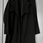 Divided H&M black trench coat Photo 0