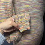 Emory park Womens Long Sleeve Sweater Dress Multi Color Sz Small Photo 4