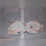 Victoria's Secret ✨VS Bandeau Twist Peach Striped Bikini Top✨ Photo 2