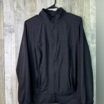 Torrid Active Size 0 Black Front Zip Long Sleeve Jacket Zip Pockets & Thumbholes Photo 1