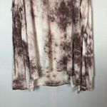 American Eagle Outfitters Soft & Sexy Purple Tie Dye Cold Shoulder Long Sleeve Photo 4