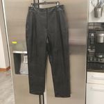 Ted Baker 💕💕 Faydell Pleather Trouser ~ Black US 8 NWT *NO BELT* Photo 13