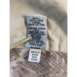 Gap Vtg Linen Skirt Womens 12 Brown Ruffle Coastal Floral Preppy Office Midi Photo 4