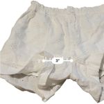 Aerie White Boho Eyelet High Rise Shorts Sz S Photo 9
