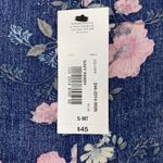 a.n.a . A New Approach Navy Pansy Floral Kimono Sz.S-MT NWT Photo 4