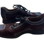 Paul Green  Brown Leather Sneakers Photo 4
