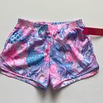Lilly Pulitzer Luxletic Ocean Trail Short Pink Isle Snappy Turtle -Size XXS Photo 0