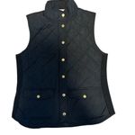 Adrienne Vittadini  Women's Black Quilted Vest size medium Photo 0