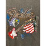 Fender Guitar Medium NWT Gray Tee Shirt Americana Photo 2