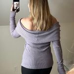 We The Free FREE PEOPLE |  : Snowbunny Purple Smoke Sweater Size XS Photo 1