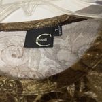 Just Cavalli logo long sleeve brown western long sleeve knit size Large Photo 2