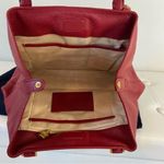 Brooks Brothers  Red Pebbled Leather Shoulder Purse Photo 9