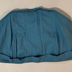 Kendall + Kylie  Blue Strapless Corset Top Size M Photo 0