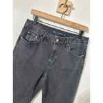 Boden Denim Girlfriend Pant sz 8 Washed Black 28” Inseam Straight Leg Photo 1