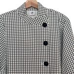 CAbi Osaka Night White/Black Windowpane Jacket Style 3173 Size Medium Photo 5