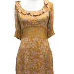 Free People Lucie Dress in Yellow Floral Antique Coin Combo 4 Photo 2
