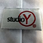 Studio Y VTG Y2K Empire Waist Dress Floral Short Sleeve V-Neck Tie Front Pink XL Photo 2