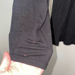 Alexander Wang T by Black Pocket Crewneck Long Sleeve Tee Photo 4