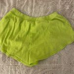 Aerie green offline () waffle print shorts- small Photo 2