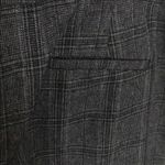 Kasper women plaid slim pants Fir green multi Size 12 Photo 7