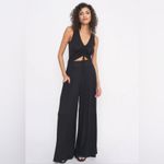 Project Social T New  "Spellbound" Wide Leg Pant Black Photo 1