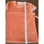 Madewell  Womens Velvet Top Soft Short Sleeve Crewneck Size Small Holiday Party Photo 11