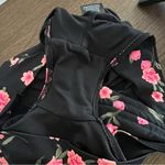 PINK - Victoria's Secret Victoria's Secret Pink Sport Floral Shortie Swim Active Running Brief Small Photo 4
