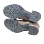 Stuart Weitzman  Yukon Booties Dyed Shearling & Suede Block Heel Size‎ 8.5 Photo 10