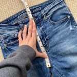 American Eagle  Hi-Rise Jegging Jeans Size 2 Short Medium Wash Slim Fit VEUC Photo 8