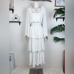 Elliatt  Romanesque Midi Skirt in Ivory Size Small NWT Photo 6