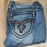 Rock Revival  Light Blue Lina straight leg jeans denim Photo 1