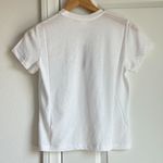 SKIMS  Sheer Jersey T-Shirt in Snow, Size XXS Photo 10