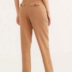 We The Free Faded Love Sandstorm Tan Linen Blend High-Rise Ankle Pants Photo 3