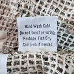 Keren Hart Natural Loose Knit Cardigan with Oversized Button Detail Size XXL Tan Photo 9