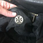 Tory Burch Thea Round Tote Black Leather Shoulder Bag Photo 7