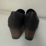 Korks Regina Loafers Black Block Heel Platform Penny Career Preppy Shoes 9M Size 9 Photo 2