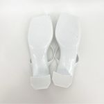 Jeffrey Campbell  Jamm-3 Jelly Strappy Sandals 9 White Photo 5
