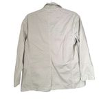 Gap  Women’s Sz S Petite Cream Beige Blazer Two Button Jacket Long Sleeve Photo 5