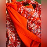 Selfie Leslie 
Laney Cutout Back Ruffle Detail Floral Dress Red size medium Photo 7