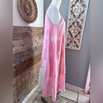 Maeve  Pink and White silk asymmetrical one shoulder Dress size 6 Photo 1